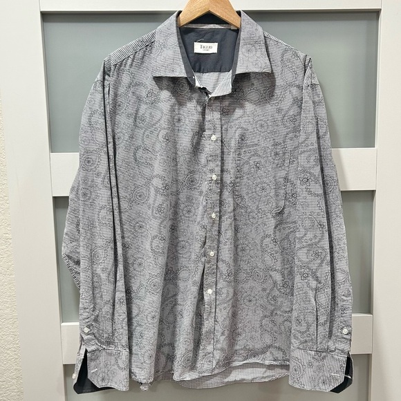 Tiglio Sport Men’s Button down Long Sleeve Shirt Size 2X - Picture 2 of 10